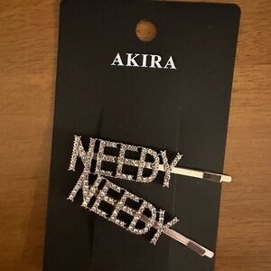 Akira Sparkling Hair Clips
